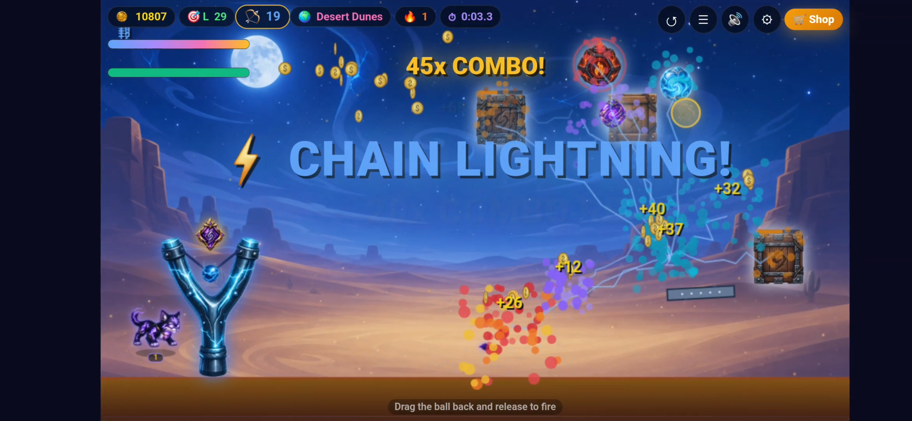 Slingstorm gameplay